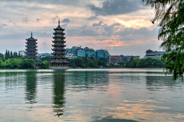 Guilin Towers by DLPSquared